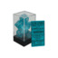 Cirrus Aqua / Silver 7 Dice Set - CHX27465